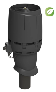 Вентилятор крышный Vilpe Flow Есo110P/500 черный GL 278748