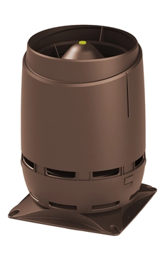 Выход вентиляционный Vilpe Flow 160S с основанием 300x300 коричневый GL 278210