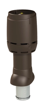 Выход вентиляционный Vilpe Flow 125/ИЗ/500 коричневый GL 228392