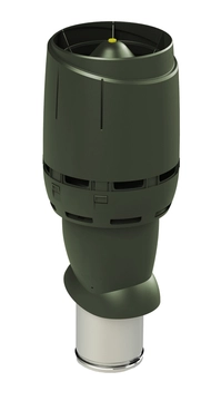 Выход вентиляционный Vilpe Flow 160/ИЗ/500 зеленый GL 200466