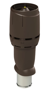 Выход вентиляционный Vilpe Flow 160/ИЗ/700 коричневый GL 211823