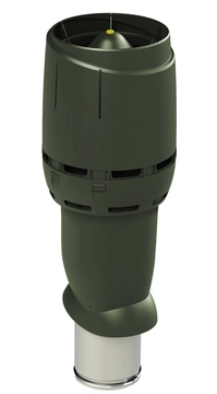 Выход вентиляционный Vilpe Flow 160/ИЗ/700 зеленый GL 234281