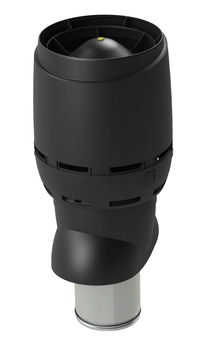 Выход вентиляционный Vilpe Flow XL 200/ИЗ/500 черный GL 277581