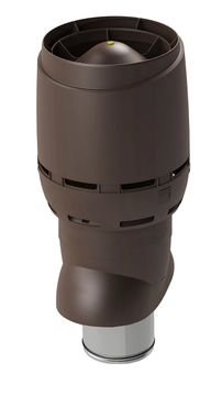 Выход вентиляционный Vilpe Flow XL 200/ИЗ/700 коричневый GL 277575