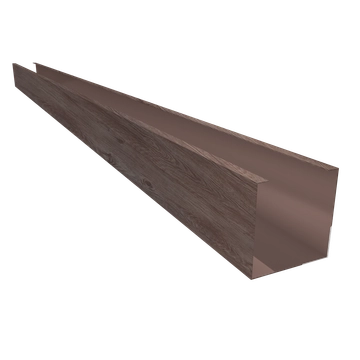Рейка кубообразная Grand Line Ш50/В50 0,45 Zn Беленый дуб (3м) GL 656893