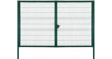 Ворота Profi с замком 2,03х5,0 RAL 6005 GL 52659