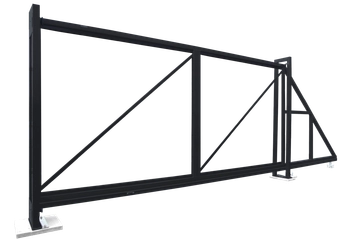 Ворота откатные Colority цинк 2,03x6,0 RAL 7024 GL 405643