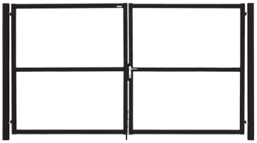 Ворота Colority цинк с замком 1,8х3,5 RR 32 GL 411596