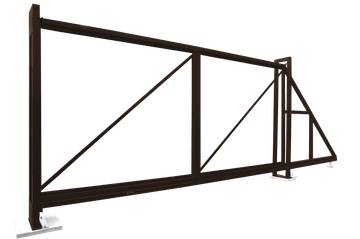 Ворота откатные Colority цинк 2,03x6,0 RAL 8017 GL 143353