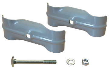 Крепление временного ограждения Clamp 51 RAL 7040 GL 696781