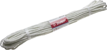 ЗУБР  d 6 мм, 20 м, капроновый фал (50210-06) 50210-06