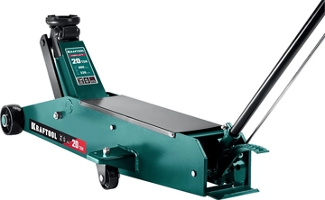KRAFTOOL  HIGH-LIFT, 20 т, 220 - 680 мм, для тяжелой техники, подкатной домкрат (43455-20) 43455-20
