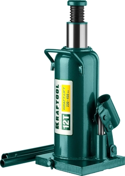 KRAFTOOL  KRAFT-LIFT, 12 т, 230 - 460 мм, бутылочный гидравлический домкрат (43462-12) 43462-12_z01