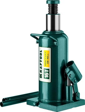 KRAFTOOL  KRAFT-LIFT, 16 т, 230 - 460 мм, бутылочный гидравлический домкрат (43462-16) 43462-16_z01