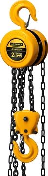 STAYER  ProLift, 2 т, 2.5 м, ручная цепная шестеренная таль, Professional (4308-2) 4308-2_z01