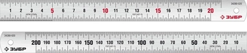 ЗУБР  Про-20, длина 0.20 м, усиленная нержавеющая линейка, Профессионал (34280-020) 34280-020