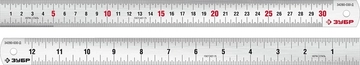 ЗУБР  Про-30Д, длина 0.30 м, усиленная нержавеющая линейка, Профессионал (34280-030-Д) 34280-030-Д