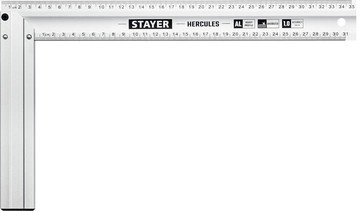 STAYER  350 мм, жесткий столярный угольник, Professional (3432-35) 3432-35