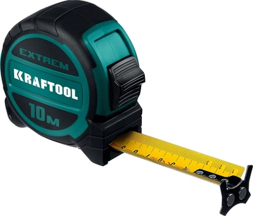 KRAFTOOL  Extrem, 10 м х 32 мм, рулетка со сверх широким полотном (34127-10) 34127-10