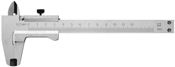 тип 1, 125 мм, металлический штангенциркуль (3445-125) 3445-125