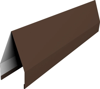Ламель забора жалюзи Токио новый Grand Line 0,5 PurLite матовый RAL 8017 шоколад GL 654652