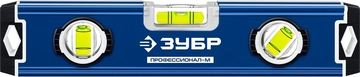 ЗУБР  ПРОФЕССИОНАЛ-М, 230 мм, компактный усиленный магнитный уровень, Профессионал (34581-023) 34581-023