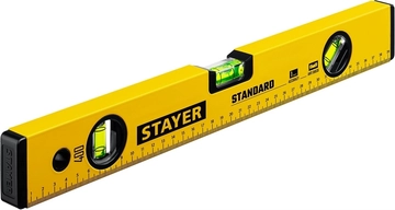 STAYER  STANDARD, 400 мм, с линейкой, уровень (3460-040) 3460-040_z04