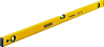STAYER  STANDARD, 1000 мм, с линейкой, уровень (3460-100) 3460-100_z04