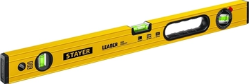 STAYER  LEADER, 600 мм, усиленный профиль, уровень с поворотным глазком (3466-060) 3466-060_z01