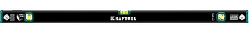 KRAFTOOL  1000 мм, с зеркальным глазком, уровень (34781-100) 34781-100