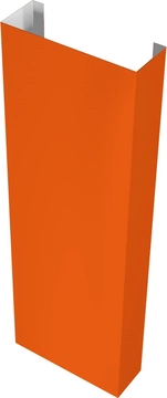 Полустолб для С20 0,45 ПЭ с пленкой RAL 2004 оранжевый (3,0м) GL 375295