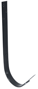 Крюк длинный Grand Line ПУ 125мм RAL 7024 мокрый асфальт GL 60757