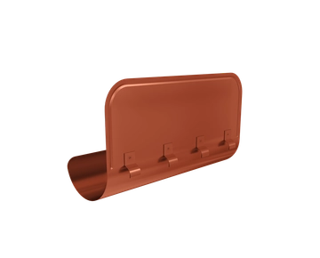Ограничитель перелива Grand Line ПУ 125/90 RAL 8004 терракота GL 745411