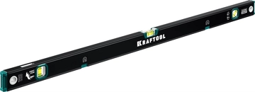 KRAFTOOL  1200 мм, усиленный профиль, с зеркальным глазком, магнитный уровень (34785-120) 34785-120