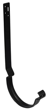 Крюк длинный полоса 150мм матовый RAL 9005 GL 584243