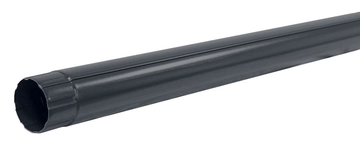 Труба круглая 100мм 3м матовый RAL 7024 GL 584180