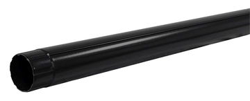 Труба круглая 100мм 3м RAL 9005 матовый GL 584265