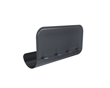 Ограничитель перелива Grand Line ПУ матовый 125/90 RAL 7024 GL 745483