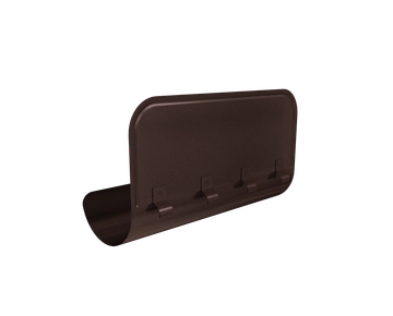 Ограничитель перелива Grand Line ПУ матовый 125/90 RAL 8017 GL 745481