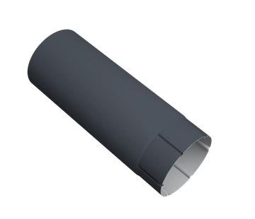 Труба круглая Vortex Проект 146мм 2м RAL 7024 мокрый асфальт GL 416668