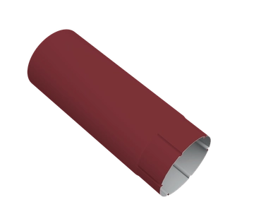 Труба круглая Vortex Проект 146мм 2м RAL 3005 красное вино GL 767878