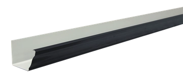 Желоб прямоугольный Vortex в1 127мм 3м RAL 7024 GL 378067