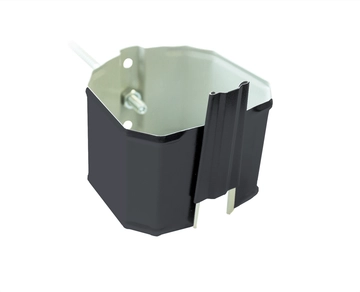Кронштейн трубы на кирпич прямоугольный Vortex в1 RAL 7024 GL 378072