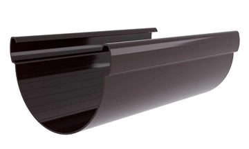 Желоб Дизайн 135 ПВХ Grand Line 3м коричневый (RR32) GL 422300