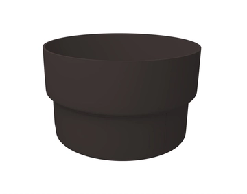 Муфта трубы соединительная ПВХ Grand Line коричневая (RR32) GL 212375