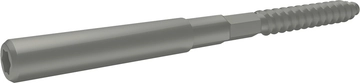 Шуруп-шпилька 8х160 Grand Line RAL 7023 серый бетон GL 802686