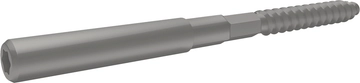 Шуруп-шпилька 8х160 Grand Line RAL 9007 серо-алюминиевый GL 802793