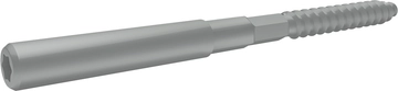 Шуруп-шпилька 8х160 Grand Line RAL 9006 бело-алюминиевый GL 802792