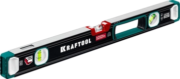 KRAFTOOL  A-RATE CONTROL, 600 мм, точность 0.3 мм/м, с зеркальным глазком, сверхпрочный магнитный уровень (34988-60) 34988-60
