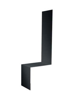 Планка примыкание боковое фальц Grand Line 0,5 Velur RAL 7016 антрацитово-серый (3м) GL 560005
